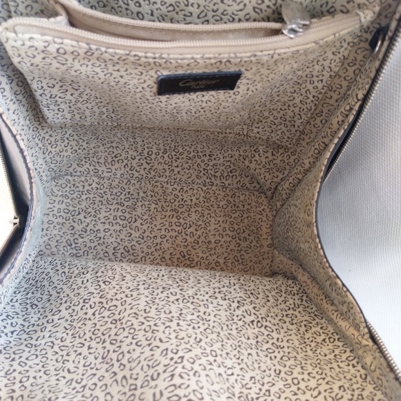 Cartier Panthère Black Calfskin Leather Backpack
